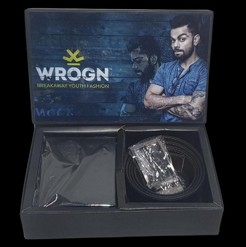 Combo 1 _ Wrogn Wallet Belt Combo