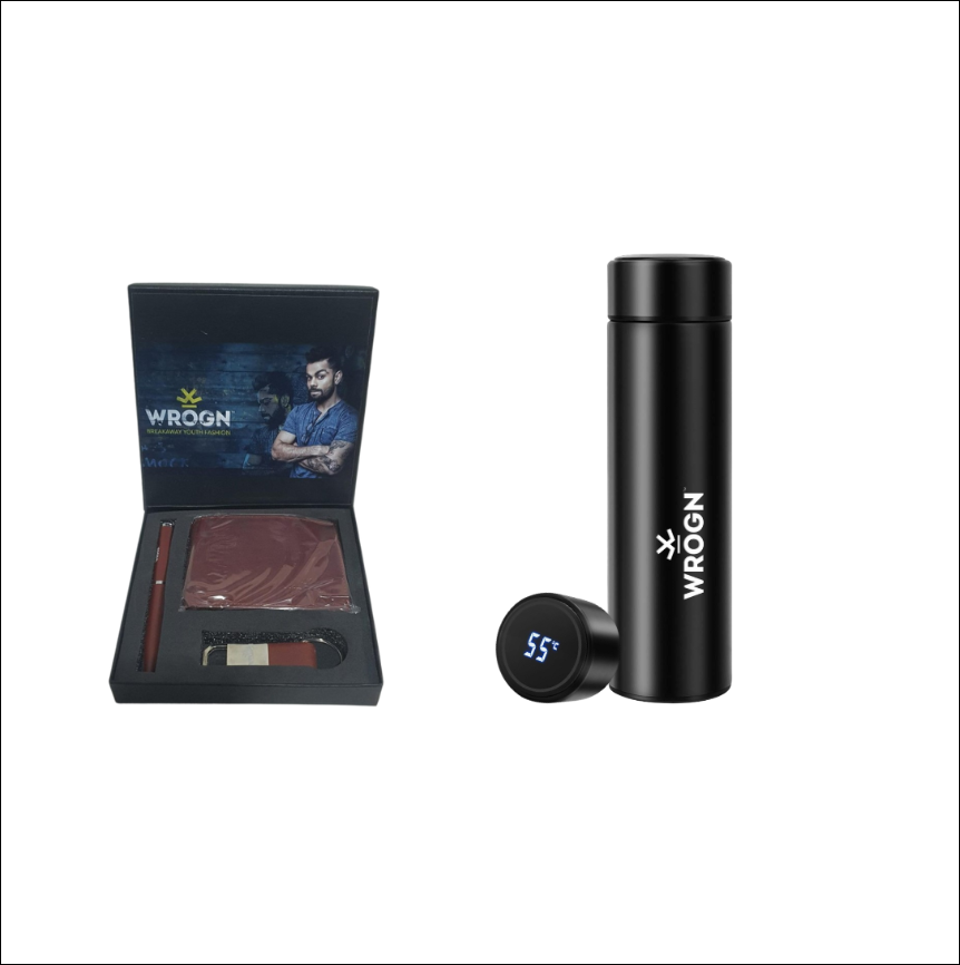 Combo 5 _ Wrogn 4in1 Combo & Thermos Bottle
