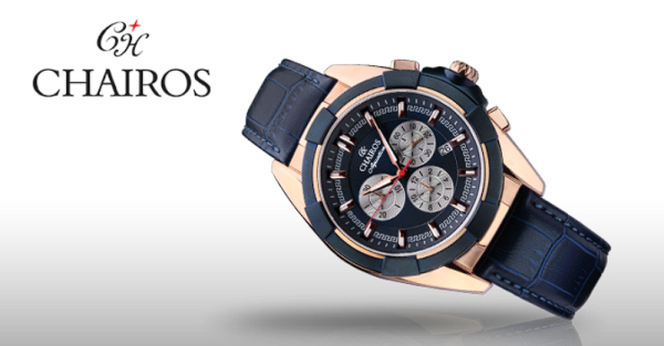 Chairos Aquatica Watch - Leather Strap