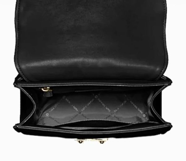 Michael Kors Womens Serena Medium Flap Shoulder Bag - Image 5