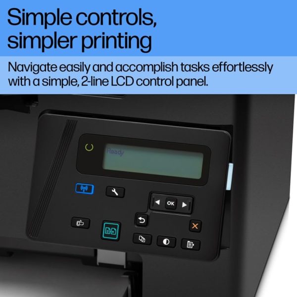 Roll over image to zoom in HP Laserjet Pro M126Nw All-in-One B&W Monochrome Printer for Home: Print, Copy, & Scan, Compact, Easy Mobile Printing, Black - Image 4