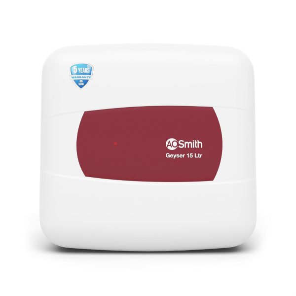 AO Smith Geyser 15 Litre 5 Star Rating (BEE) | Powerful 2KW Heating