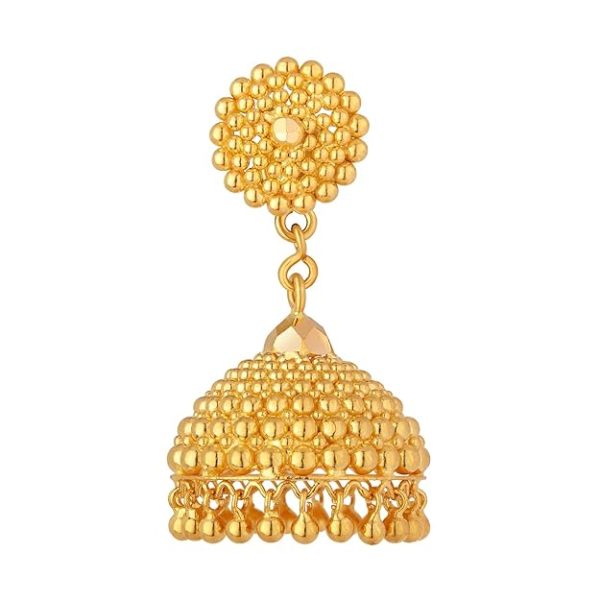 Joyalukkas 22KT Gold Earrings For Women - Image 3