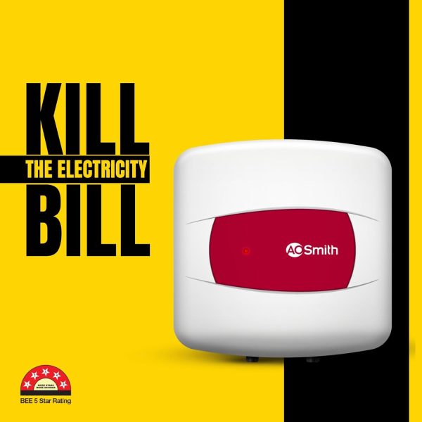 AO Smith Geyser 15 Litre 5 Star Rating (BEE) | Powerful 2KW Heating - Image 2