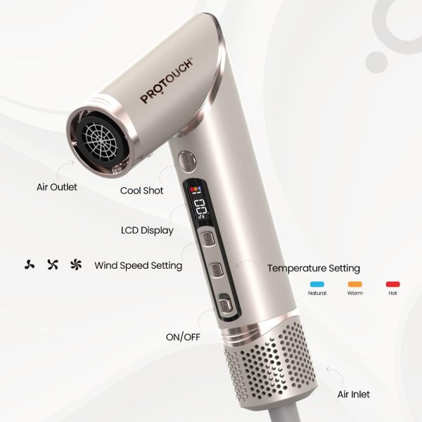 PROTOUCH Airshot All in 1 Hair Multi Styler for Curl, Smooth, Dry, Blow & Volume - Image 2