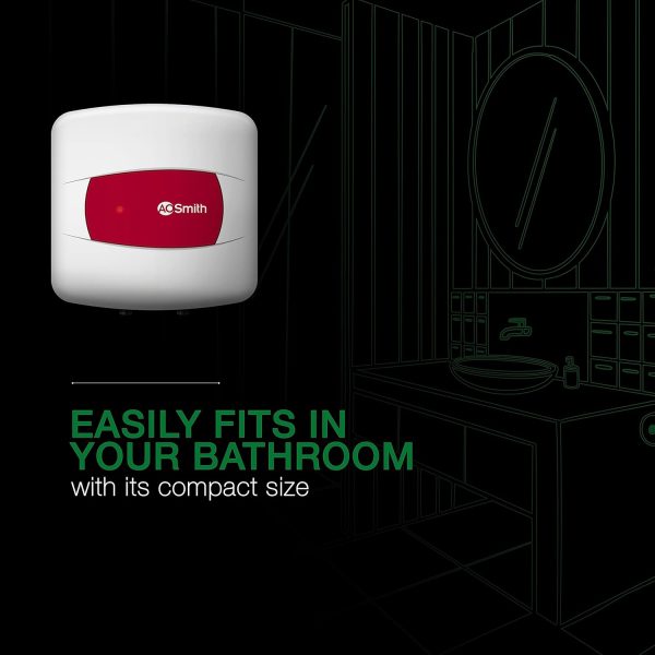 AO Smith Geyser 15 Litre 5 Star Rating (BEE) | Powerful 2KW Heating - Image 4