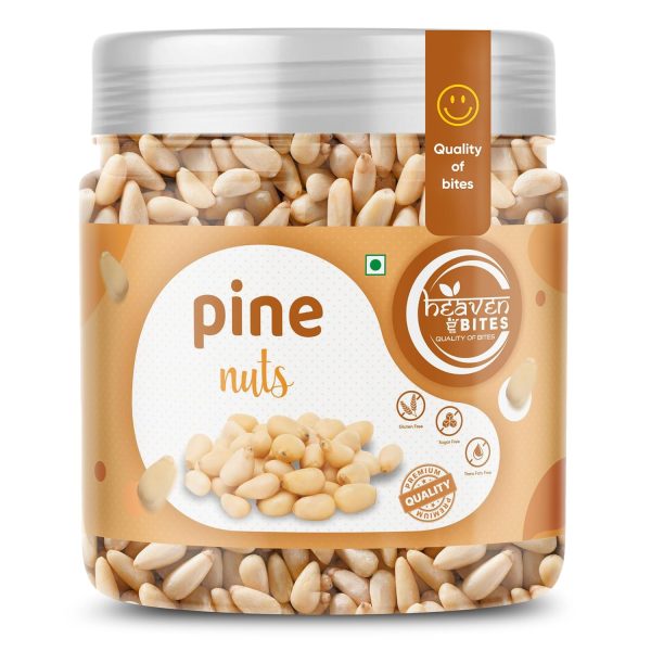 Heaven Bites Pine Nuts | Without Shell | Chilgoza Giri | Chilgoja Seeds | Pine Seeds Jumbo Size | Pure Dry Fruits (1kg) - Image 2