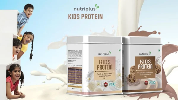 Nutriplus Kids Protein Vanilla IC  Flavor